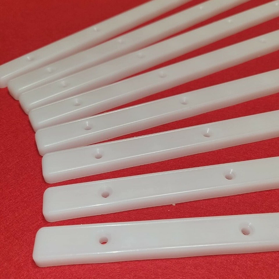 4 PAIRS of White Plastic Drawer Runners for 300mm Drawers | eBay