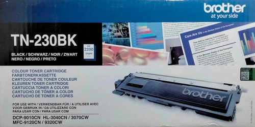 Brother TN-230BK Original Toner Black - 2200 Pages, OVP, TN230BK, Genuine, Neu