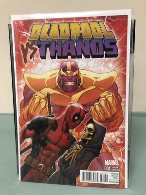Deadpool Vs Thanos #1-4 Complete Series. (Marvel Comics November 2015)