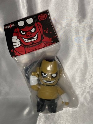 Grape Brain Kasai Jun black   Sofubi Soft Vinyl figure new