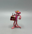 New ListingPink Panther Pvc Figure Holding Tv 1986 Comics Spain Vintage Cartoon Star
