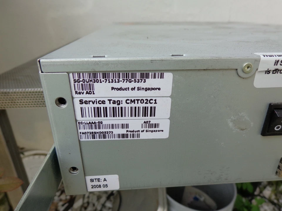 DELL PowerVault 124T Tape Autoloader ER-LLAAA-EG LTO3 LVD Ultrium 0UH301 PV124T - Image 3 of 3