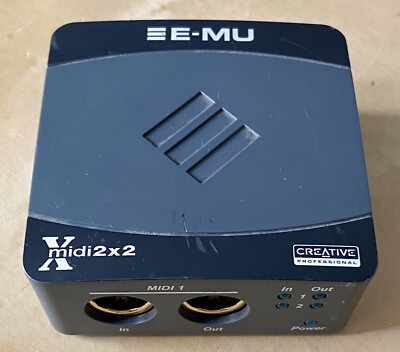 CREATIVE EM-U XMIDI 2X2 USB MIDI Interface Studio Recording Equipment EM8750