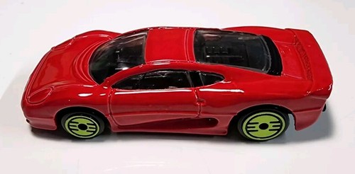 Hot Wheels REVEALERS Red Jaguar XJ220 1/64 Diecast/Plastic Neon Ultra Hots - Picture 4 of 10