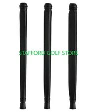 The Grip Master Rubber Putter Underlistings Black Tour/Midsize/Paddle Black
