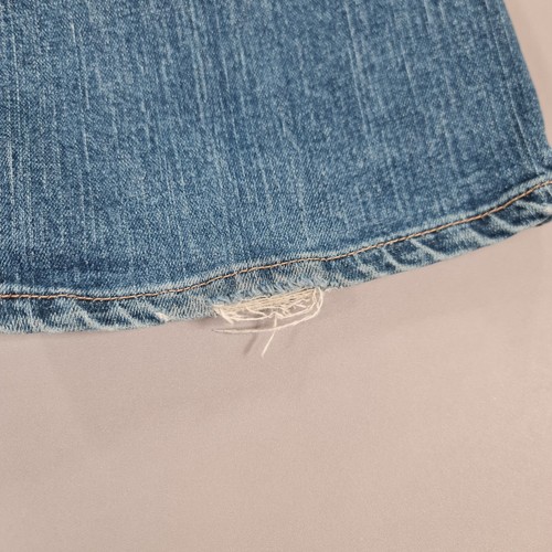 Levis 525 Womens Bootcut Jeans Blue W32 L31 Nouveau Low 12 M - Picture 11 of 14