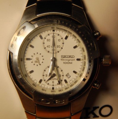 Seiko mens watch Cal 7T62 - vintage chronograph new battery | eBay