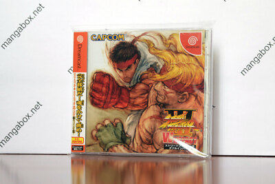 STREET FIGHTER III W IMPACT  SEGA DREAMCAST NTSC-J JPN JAP Version + SPINE