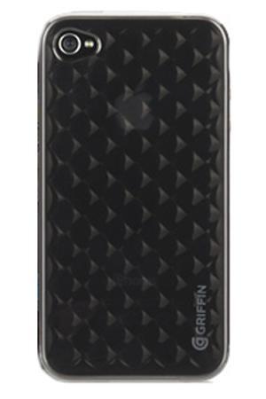 Griffin GB01775 Motif iPhone 4 Smoke Diamond Dark Tink TPU Protective Case Black - Afbeelding 1 van 1