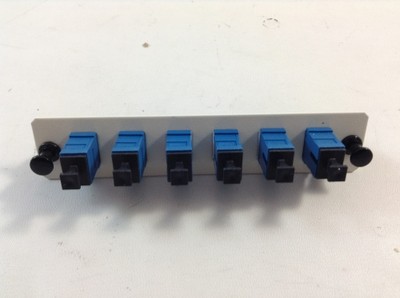  Telect 055-0000-6010 EQUIVALENT Connector Housing SC Simplex 6 Port SM