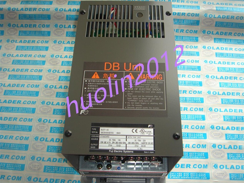 電源ユニット Fuji Inverter Brake Unit BU37-4C 37KW Fuji Inverter Brake Unit BU37-4C 37KW 電源ユニット