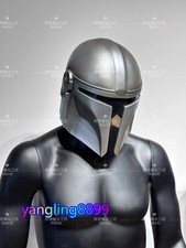 Star Wars Mandalorian Helmet 1:1 FRP Full Mask Bounty Hunter Cosplay Prop Gift