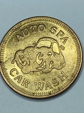 AUTO SPA CAR WASH TOKEN #bx1