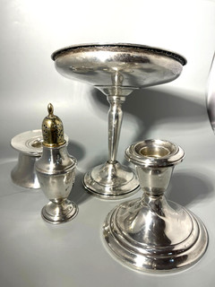 Sterling Silver Scrap or Repair Lot Some Weighted All Marked Sterling