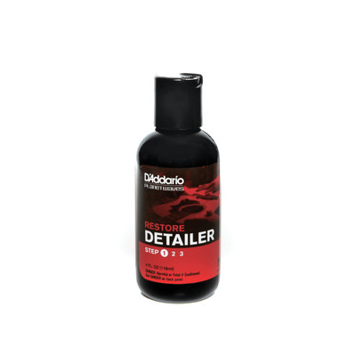 D'Addario Restore Detailer Cream Polish, 4 oz. Plastic Bottle, PW-PL-01