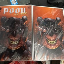 Do You Pooh Who Laughs Homage Trade Signed Marat - Virgin - 2 Books comic cover