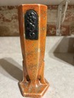 Vintage Orange Czechoslavokia Vase — photo 1