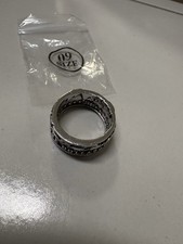1921 One Dollar Silver Coin ring. Size 9