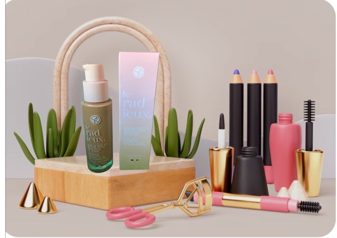 Fond de teint Le Radieux Yves Rocher Beige 200 pour masquer la fatigue et la pollution
