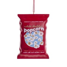 Kurt Adler Red Popcorn Bag Ornament, 4.25"