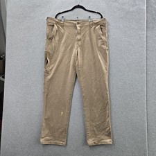 Legendary Outfitters Men Pants 38X32 Khaki Chino Canvas Work 31" Inseam