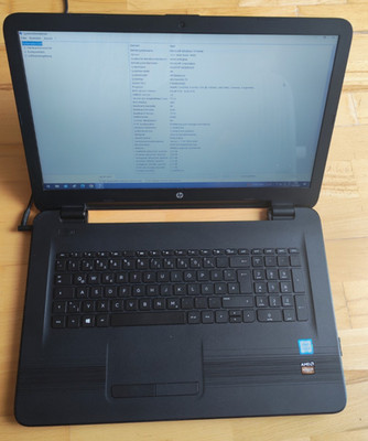 Laptop 17 Zoll HP Pavilion 17-x001ng - i5 6200u CPU - 128GB SSD - Ohne Batterie