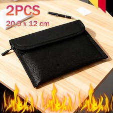 Feuerfeste Dokumentenbox Dokumententasche Wasserdicht Geldkassette Feuersiche DE