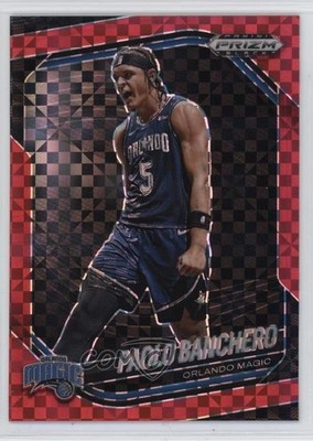 2024-25 Panini Prizm Black Red Power Prizm 39/75 Paolo Banchero #117 10vx