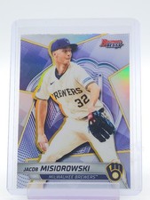 JACOB MISIOROWSKI 2025 BOWMAN'S BEST TOP PROSPECTS REFRACTOR #TP-12 Q2045