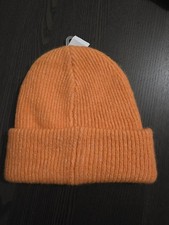 American Eagle Orange Beanie One Size New With Tags