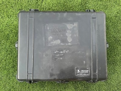 Pelican 1600 Protector Case   Black   Used   Watertight, Crushproof, Dustproof