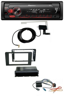 Pioneer 1DIN USB DAB MP3 AUX Autoradio für Audi A3 8P 03-12 Symphony Quadlock