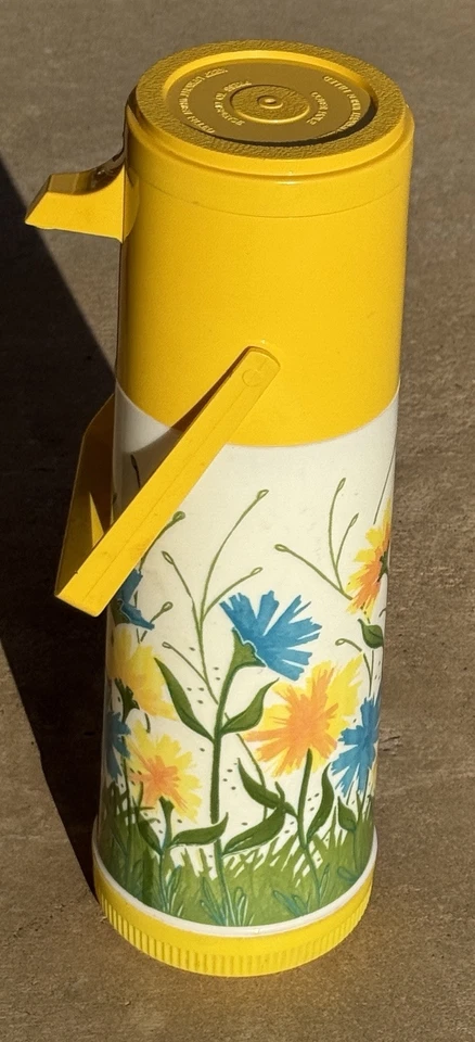 Termo dispensador frío caliente café vintage años 70 Aladdin's Pump A Drink 13" de alto Foto 2 de 4