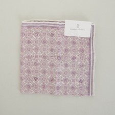 BRUNELLO CUCINELLI 280 Square Pocket Scarf - Silk, Double-Sided