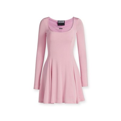 Versace Jeans Couture Vestiti Jersey Long-Sleeve Minidress XS 36 (0)
