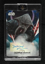 2023 Star Wars Signature Series Blue 37/50 Dmitrious Bistrevsky as Auto 10lp