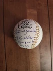 Bill Mazeroski Signed Gold Glove  Baseball 3 Inscriptions JSA