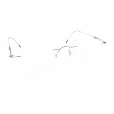 Silhouette M7436 6065 Titanium Silver Rimless Eyeglasses Frames 20 150 Austria