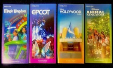 NEW 2026 Walt Disney World Theme Park Guide Maps 4 Current Maps Newest Available