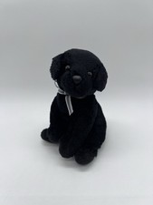 Ty Beanie Baby CHASER the Black Lab Dog Plush Stuffed Animal Toy 6” 2007