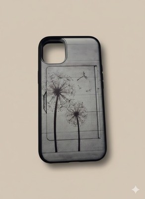 Elegant Dandelion iPhone Case   Lightweight Protective Cover