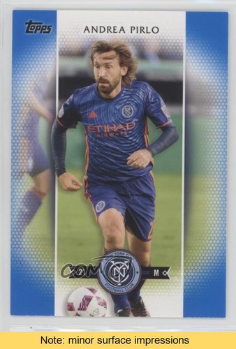 Andrea Pirlo [Blue] #46 2017 Topps MLS card
