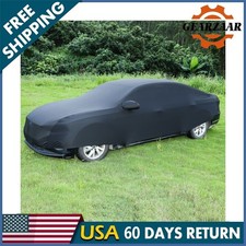 Satin Stretch Indoor Car Cover Scratch Dustproof Protect For Chevrolet Camaro Us