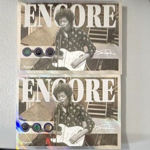 Jimi Hendrix Licensed Photo Trading Card #159 Encore BBC Rediffusion London (2)
