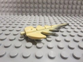 Lego Dragon Tail Barbed Marbled Black Pattern #1 51874pb01 Harry Potter 4767