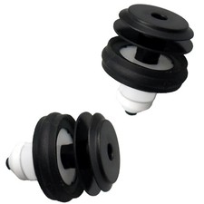 Nylon Door Trim Panel Retainer Clip Push-Type 8 mm - Push Clips for Door Card...