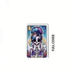 One Debit Credit Card Skin Sticker Decal Full Cover NO CHIP Sugar Skull Mom