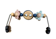 BABYBJORN BABY BJORN TOY BAR FOR BOUNCER GOOGLY EYES PASTEL USED