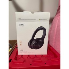 Tozo HT2 Active Noise Cancelling Wireless Bluetooth Headphones, Black