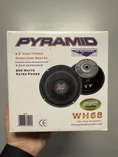 Pyramid WH68 x 6.5" High Power Paper Cone Woofer – 200W New